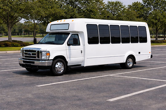 20-passenger minibus available for charter in Buford, GA