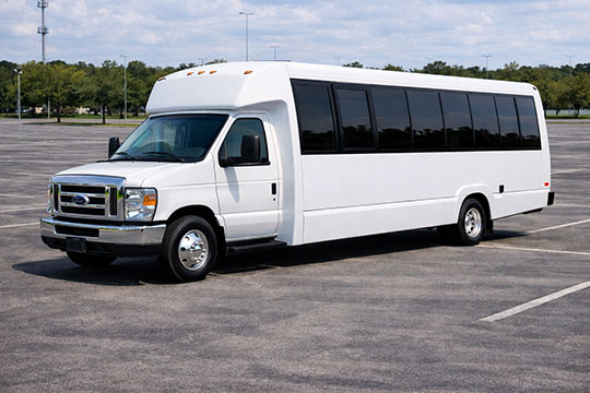 25-passenger minibus available for charter in Buford, GA